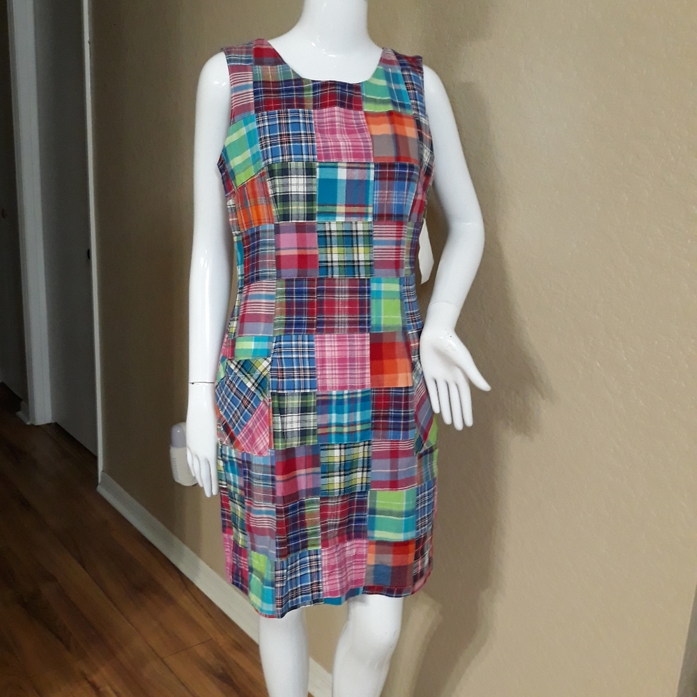 Preppy Girl Patchwork Dress